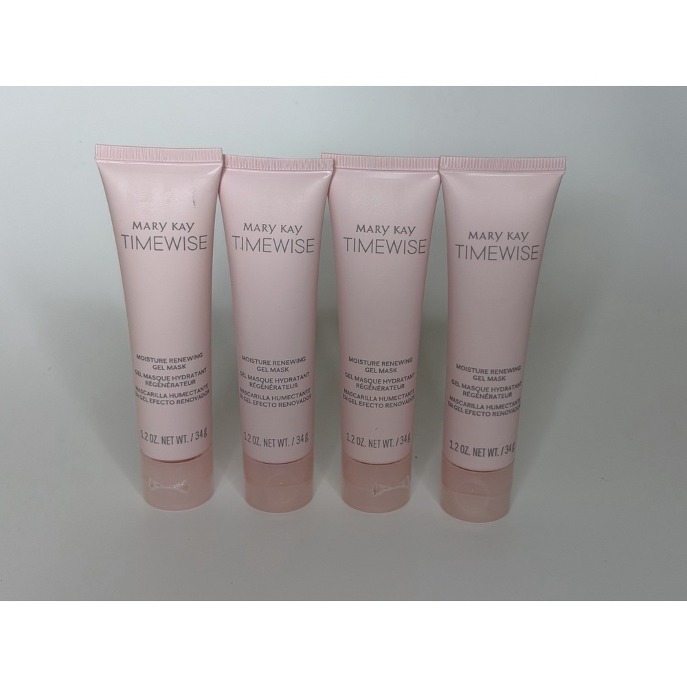 MaryKay Timewise Moisture Renewing Gel Mask Size 1.2 oz Dry to Oily Lot Of 4